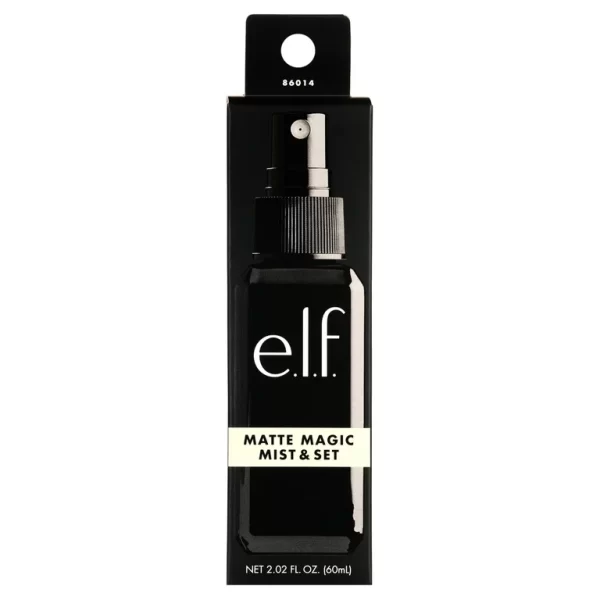 Fijador de maquillaje para pieles grasas Matte Magic Mist & Set – Elf