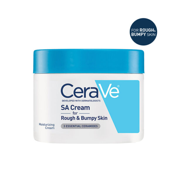 Crema Hidratante Cerave SACream for rough & bumpy skin 12 onzas