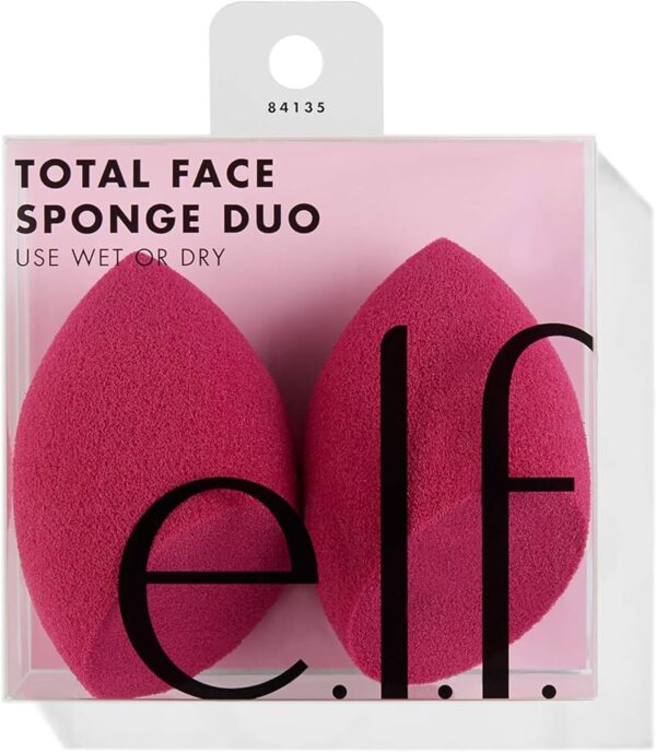 Duo de Esponja de Maquillaje Total Face Sponge Elf